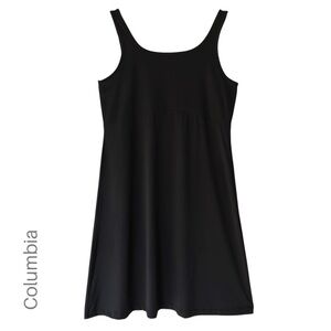 COLUMBIA SPORTSWEAR | NWOT BLACK OMNI-FREEZE PFG OUTDOOR TANK DRESS UPF 50 LARGE